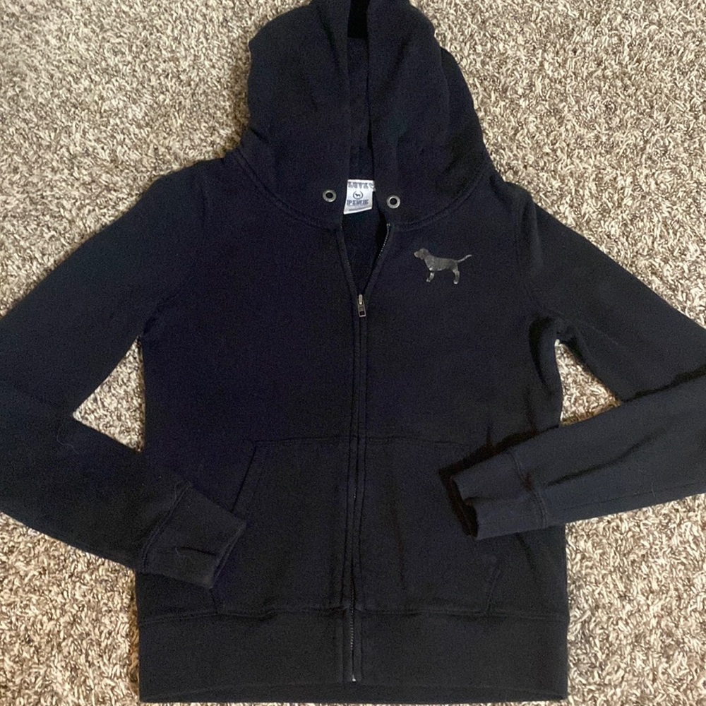 PINK hoodie. (Small)
